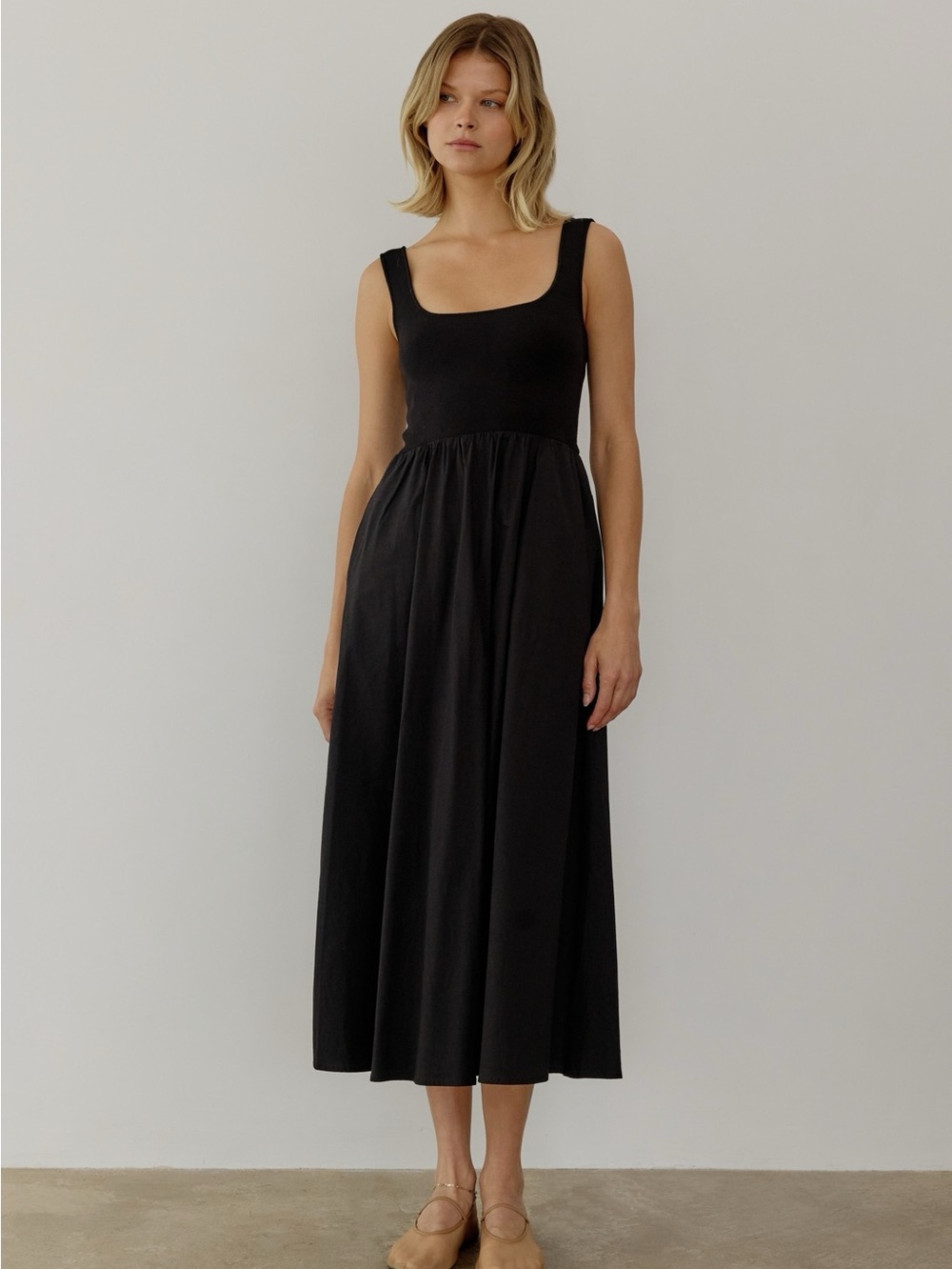All Row Lucinda Dress Black ~ Size Medium